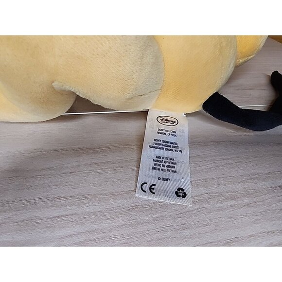 Disneyland Floppy Laying Down 15" Pluto With Green Collar - Picture 2 of 16